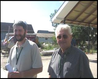 Director Laszlo Katko and Laszlo Katko, Jr.