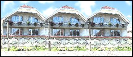 Concept drawing for apartments