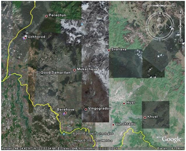 Map 2 - Transcarpathia